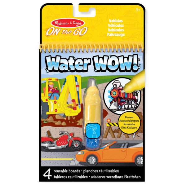 Melissa & Doug Verven met Water Voertuigen - Afbeelding 2