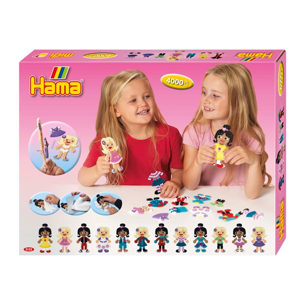 Hama Strijkkralen Figuren Verkleden Set 4000 Stuks - Afbeelding 3