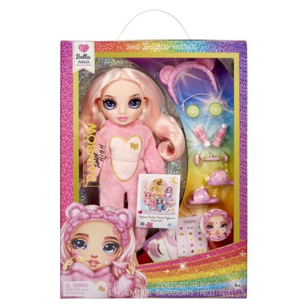 Rainbow High Junior High PJ Party Fashion Pop Bella - Afbeelding 5