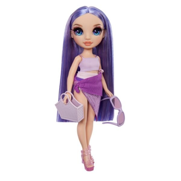 Rainbow High Swim and Style Violet - Afbeelding 2