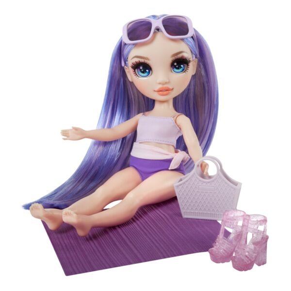 Rainbow High Swim and Style Violet - Afbeelding 3