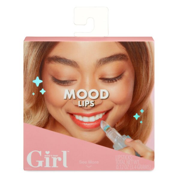 MGA Who's That Girl Mood Lips Lippenstift met Sleutelhangers - Afbeelding 2