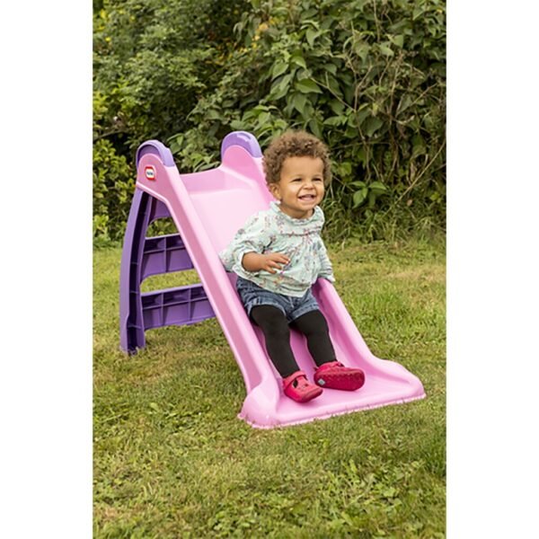 Little Tikes Mijn Eerste Glijbaan 49.5x120x72 cm Roze/Paars - Afbeelding 2