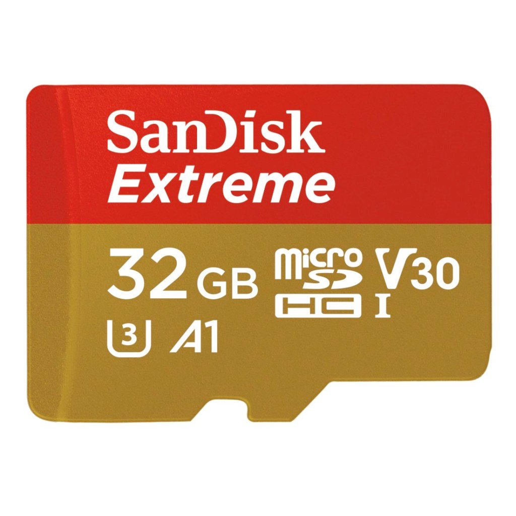 Sandisk MicroSDXC Extreme 32GB (A1/ V30/ U3/ UHS-I/ Cl.10/ R100/ W60)+Ad.Act.Cam - Afbeelding 3