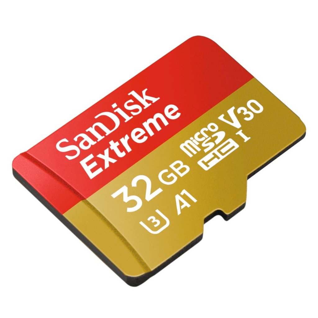 Sandisk MicroSDXC Extreme 32GB (A1/ V30/ U3/ UHS-I/ Cl.10/ R100/ W60)+Ad.Act.Cam - Afbeelding 4