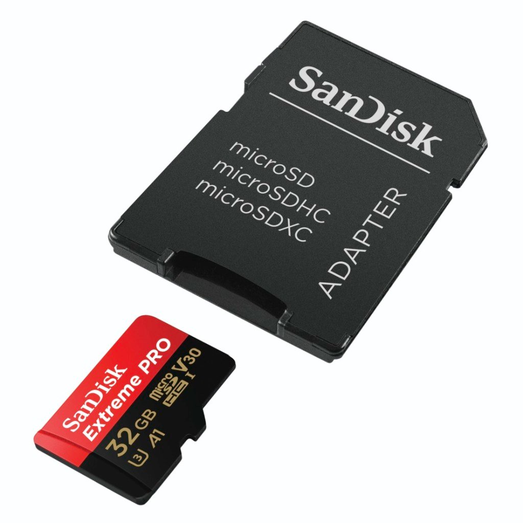 Sandisk MicroSDHC Extreme Pro 32GB 100mb / 90mb,U3,V30,A1 - Afbeelding 2