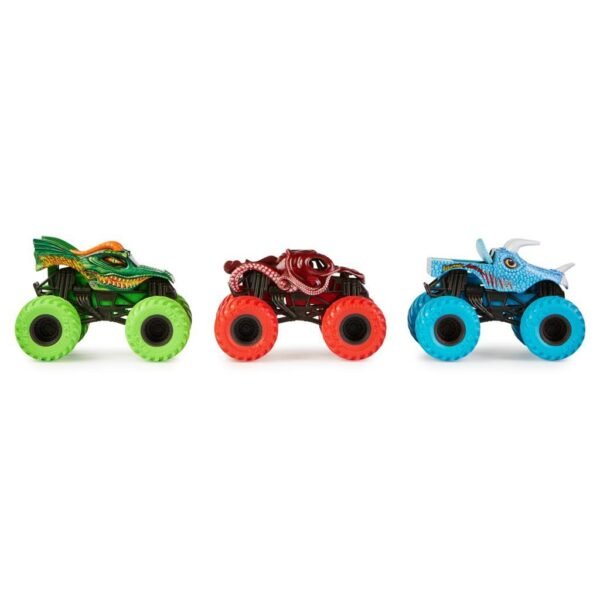 Monster Jam Charged Beasts 3-Pack 1:64 - Afbeelding 3