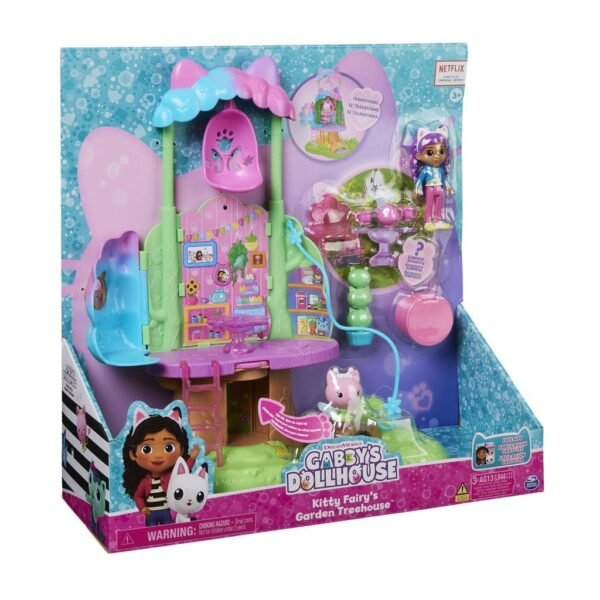 Gabby's Dollhouse Kittys Fairys Garden Treehouse - Afbeelding 2
