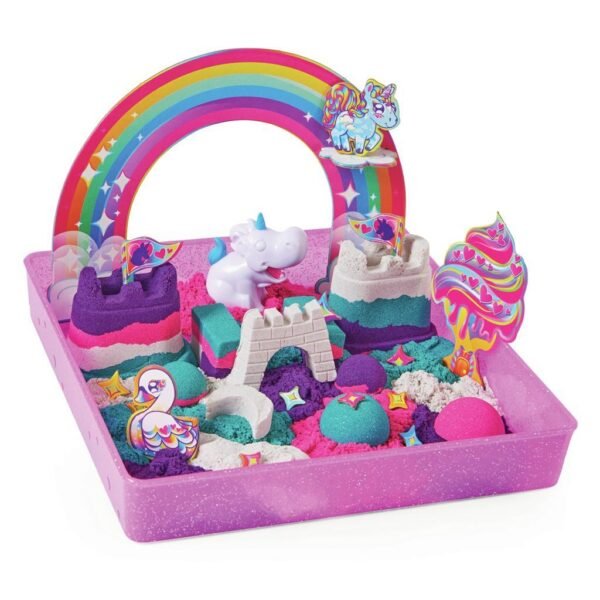 Kinetic Sand Unicorn Kingdom Speelset - Afbeelding 4