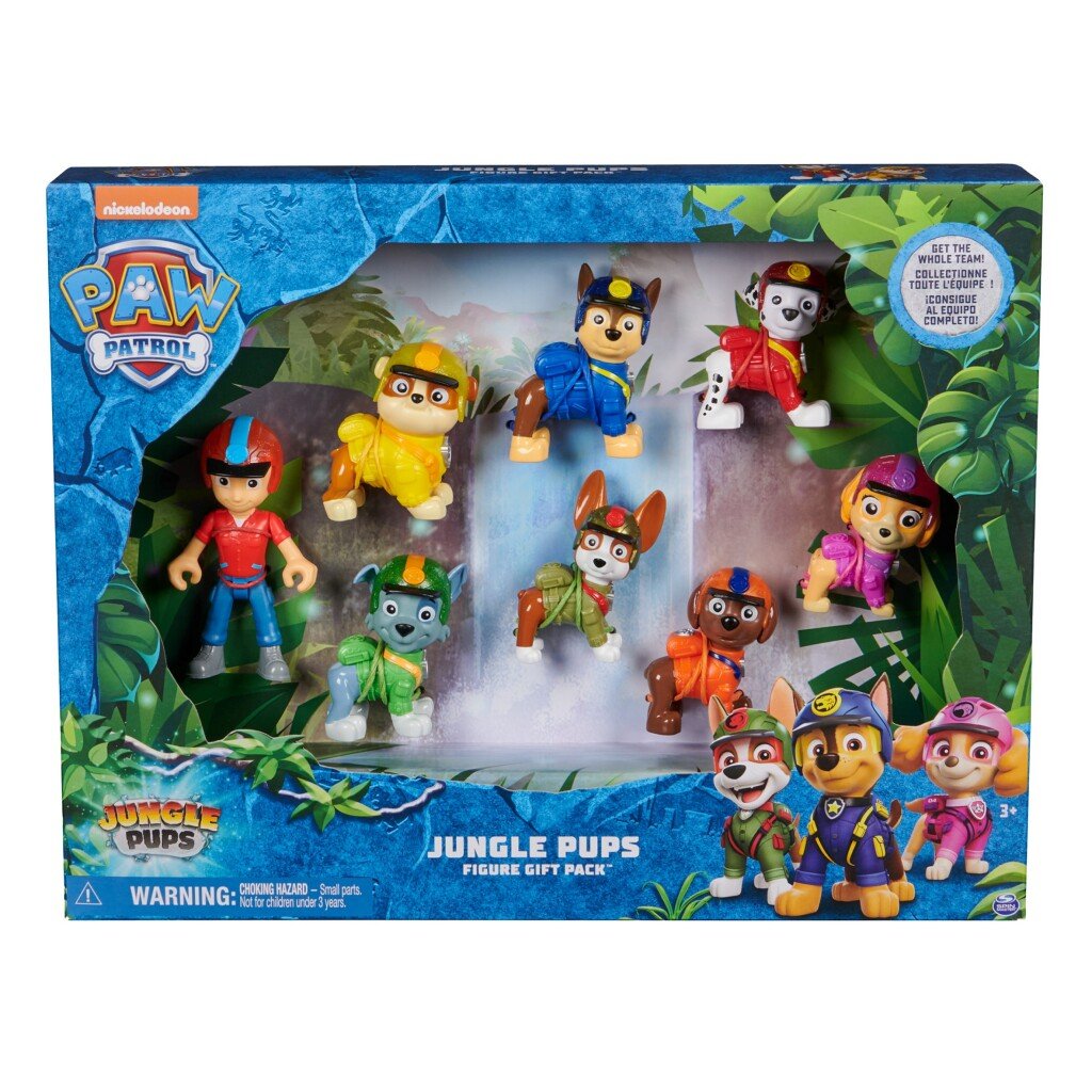 Paw Patrol Jungle Pups Figuren 8-delig - Afbeelding 4