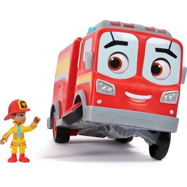 Disney Junior Firebuds Bo en Flash Brandweerwagen + Geluid - Afbeelding 3