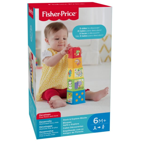 Fisher Price Stapelblokken - Afbeelding 2
