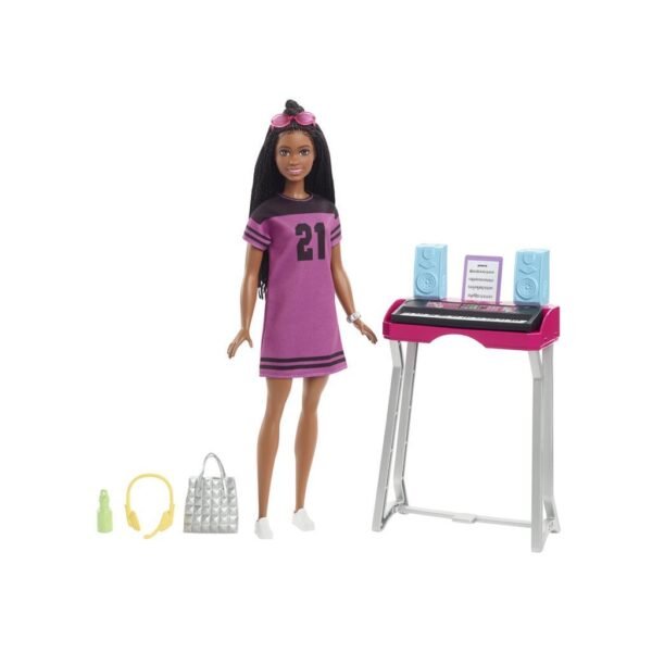 Barbie Big City Big Dreams Brooklyn Recording Studio Speelset - Afbeelding 2