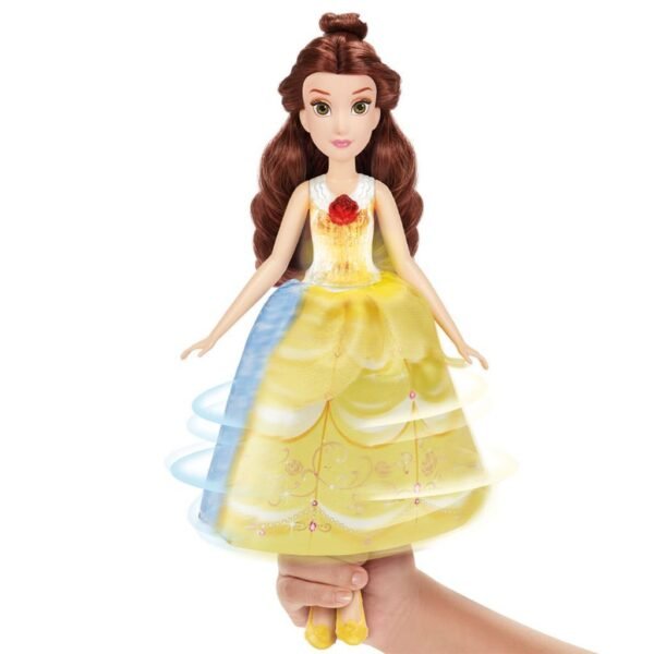 Disney Princess Spin and Switch Belle + Licht en Geluid - Afbeelding 3