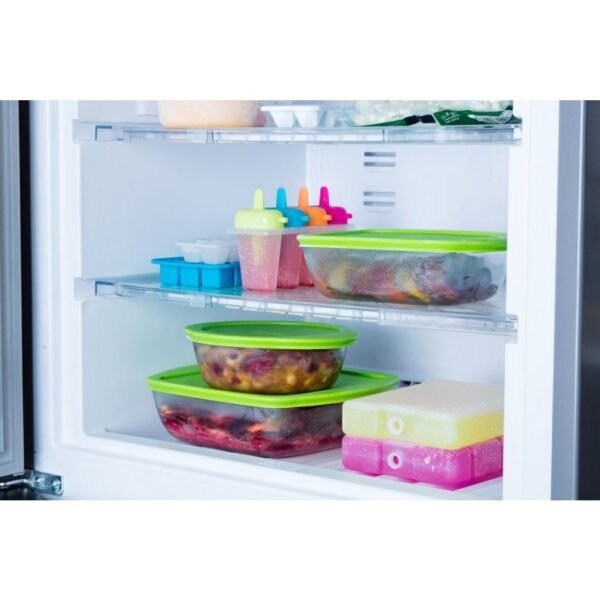 Pyrex Cook and Store Glazen Schaal met Deksel 2.5L Groen/Transparant - Afbeelding 5