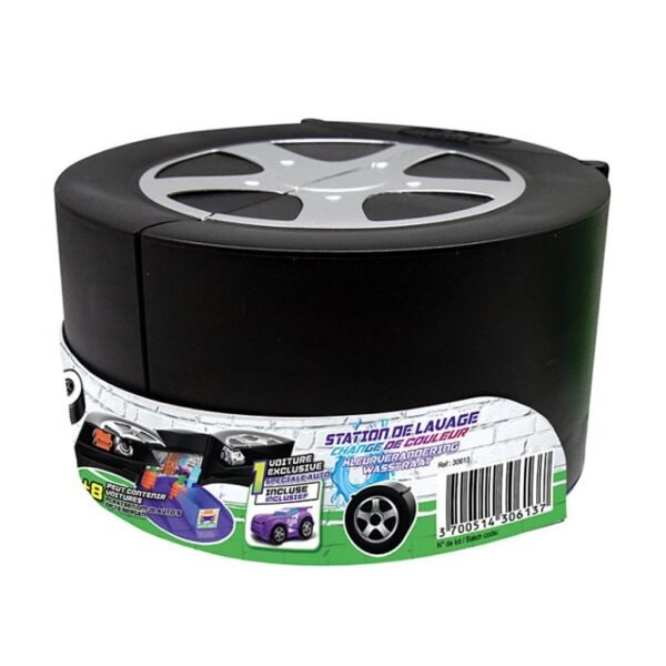 Splash Toys Micro Wheels Car Wash of Pit Stop met Voertuig - Afbeelding 2