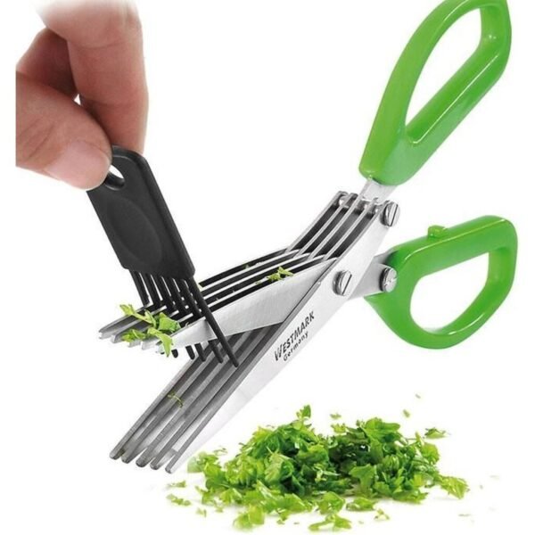 Westmark Kruidenschaar + Kam 20 cm Groen - Afbeelding 2