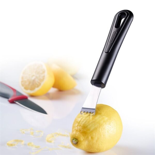 Westmark Citrusrasp/Zesteur Zwart/RVS - Afbeelding 2
