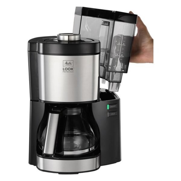 Melitta 1025-06 Look Perfection Koffiezetapparaat Zwart/RVS - Afbeelding 2