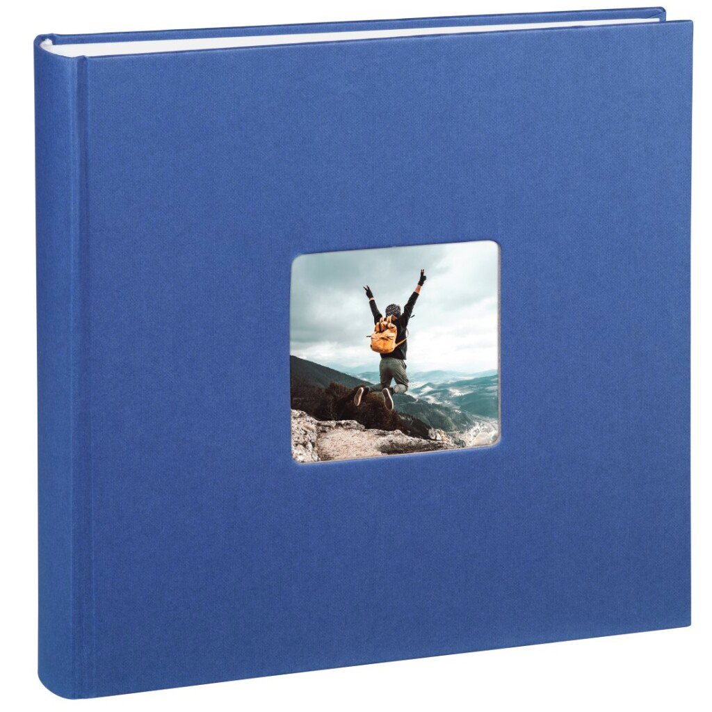 Hama Fine Art XL Fotoalbum 30x30 cm 100 Pagina's Blauw - Afbeelding 3