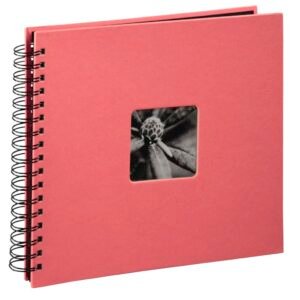 Hama Spiraalalbum Fine Art 28 X 24 Cm 50 Zwarte Pagina's Flamingo