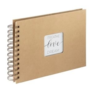 Hama Spiraalalbum Craft 24 X 17 Cm 40 Kraftpapier-pagina's