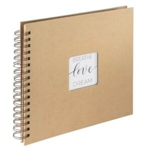 Hama Spiraalalbum Craft 28 X 24 Cm 40 Kraftpapier-pagina's