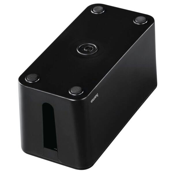 Hama Opbergbox Stekkerdoos Mini Zwart - Afbeelding 2