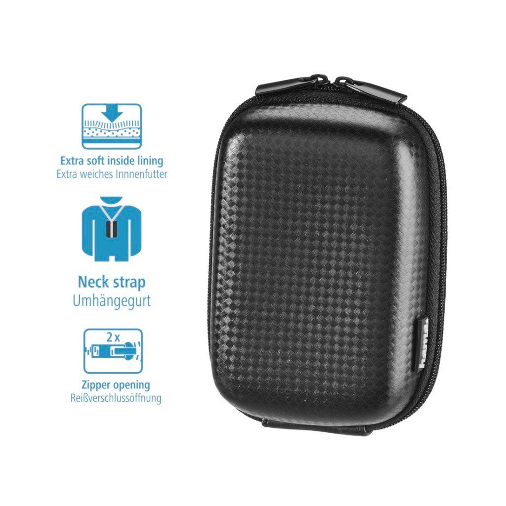 Hama Fototas Hardcase Carbon Style 60L Zwart - Afbeelding 2