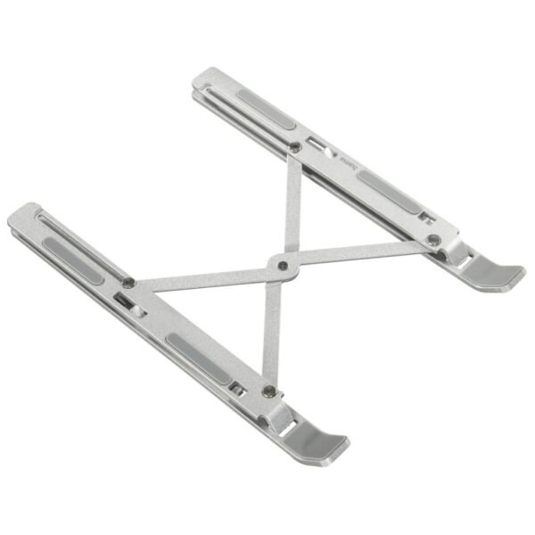 Hama Notebook-stand Aluminium Inklapbaar Kantelb. Tot 39 Cm (15,4) Zilver - Afbeelding 2