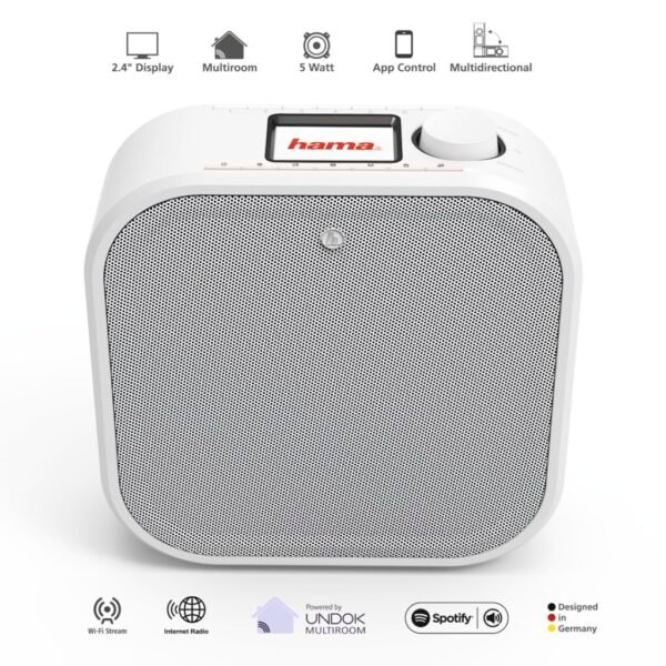 Hama Digitale Radio DIR355SBT DAB+/internetradio/Bluetooth®/app Wit - Afbeelding 5