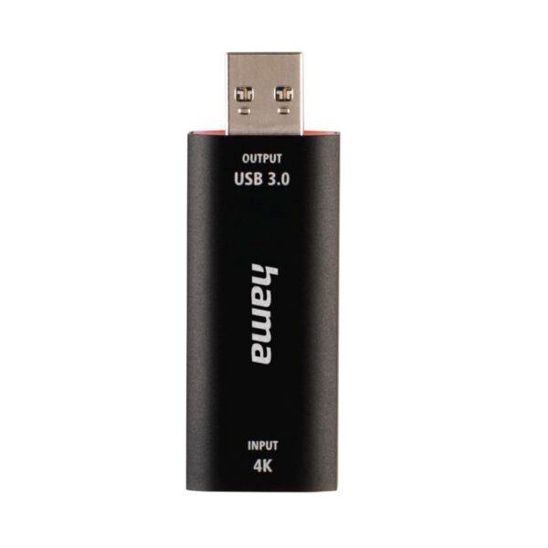 Hama Video-opname-stick USB-stekker.- HDMI-aansluiting 4K - Afbeelding 3