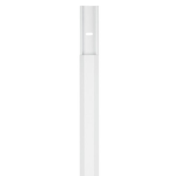 Hama Alu-kabelkanaal Hoekig 110/3,3/1,7 Cm Wit - Afbeelding 2