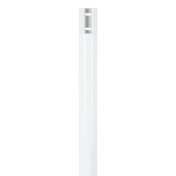 Hama Alu-kabelkanaal Halfrond 110/3,3/1,8 Cm Wit - Afbeelding 2