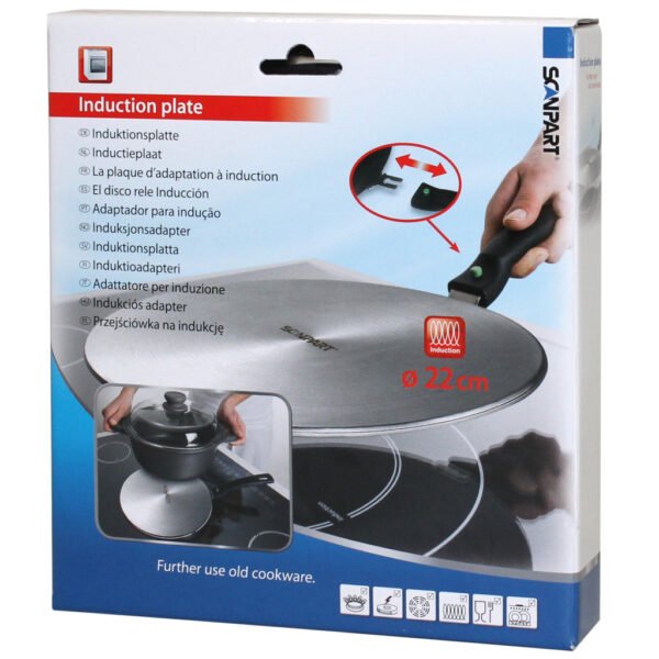 Scanpart Inductie Pannen Adapterplaat 22cm - Afbeelding 2