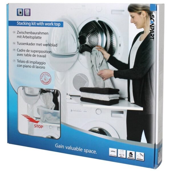 Scanpart Universeel Tussenkader en Werkblad Wit - Afbeelding 2