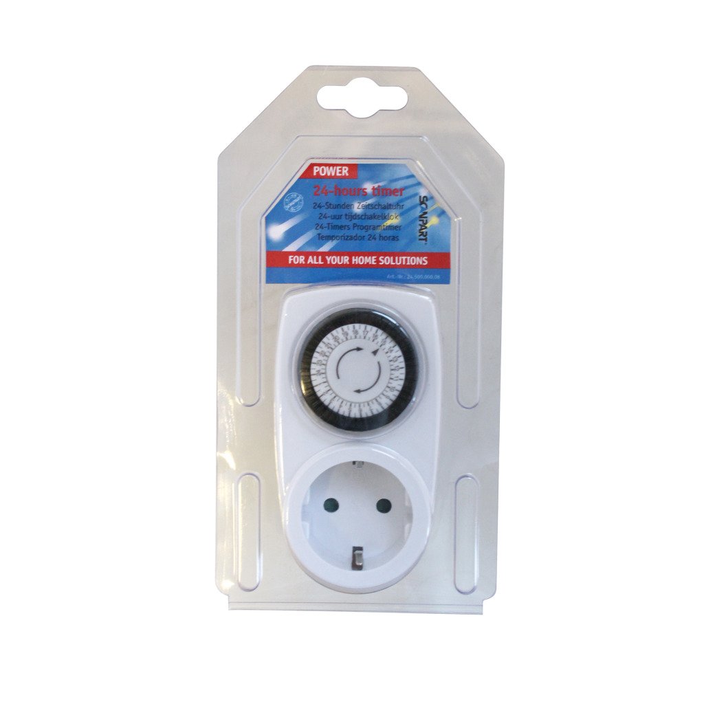 Scanpart Schakelklok Mech. 24u Compact - Afbeelding 2