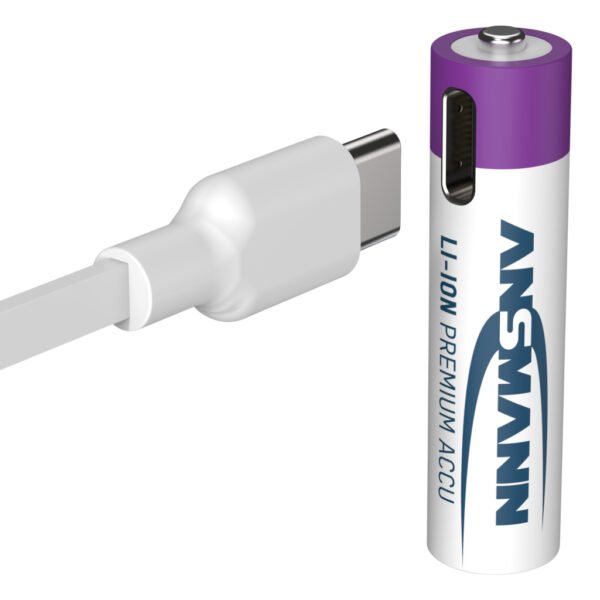 Ansmann Oplaadbaar Batterij Aaa En Usb-c - Afbeelding 3