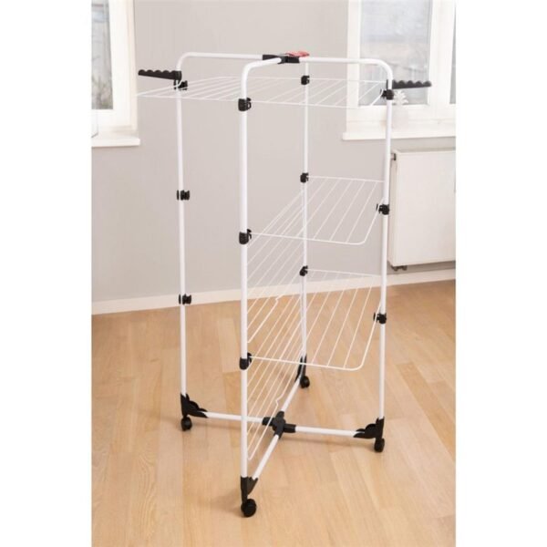 Vileda Mixer 3 Droogrek 30 m Drooglijn Wit/Zwart/Rood - Afbeelding 2