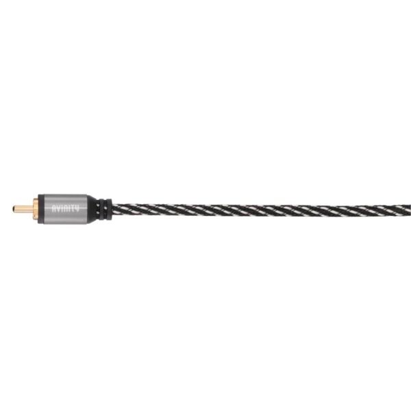 Avinity Digitale Cinch-kabel 1 Stekker - 1 Stekker Stof Verguld 3,0 M - Afbeelding 2