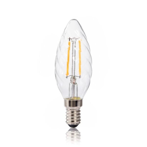 Xavax Led-gloeidraad E14 250lm Vervangt 25W Kaarslamp Warm Wit - Afbeelding 2