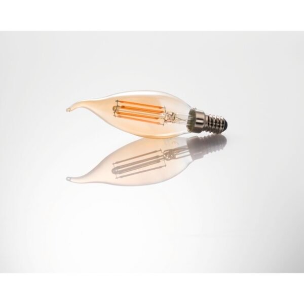 Xavax Led-gloeidraad E14 400lm Vervangt 35W Vintagelamp Kaars Warm Wit - Afbeelding 3