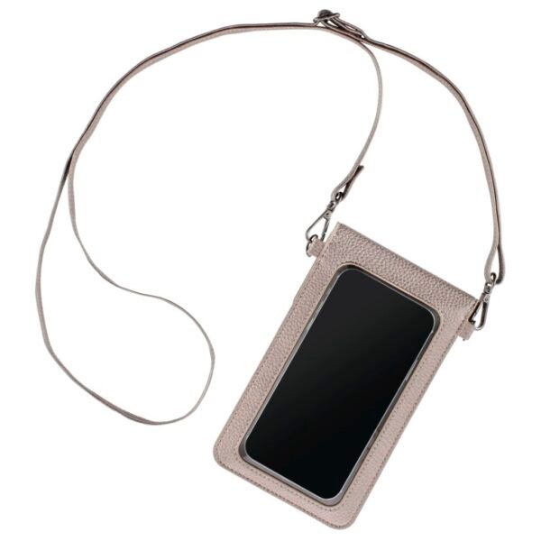 Hama Cross-body-tas Universeel Voor Smartphones Champagne - Afbeelding 2
