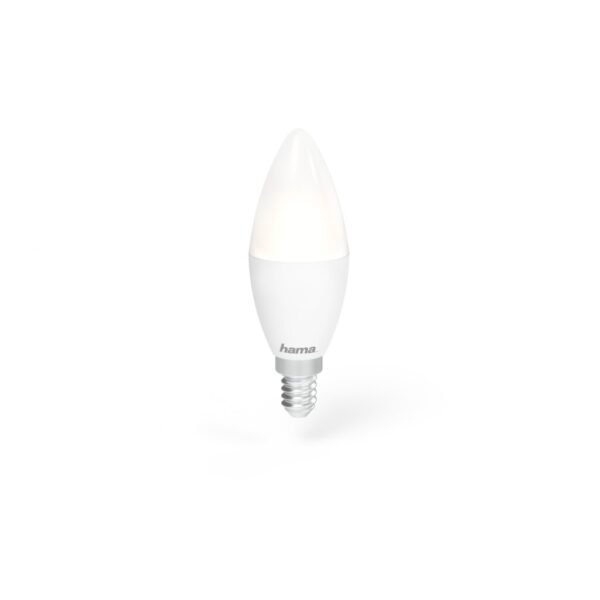 Hama Wifi-ledlamp E14 5,5W RGBW Zonder Hub Voor Spraak-/app-bediening - Afbeelding 2