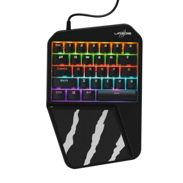 URage Mobiel Gaming-toetsenbord Exodus 410 One-Handed - Afbeelding 2