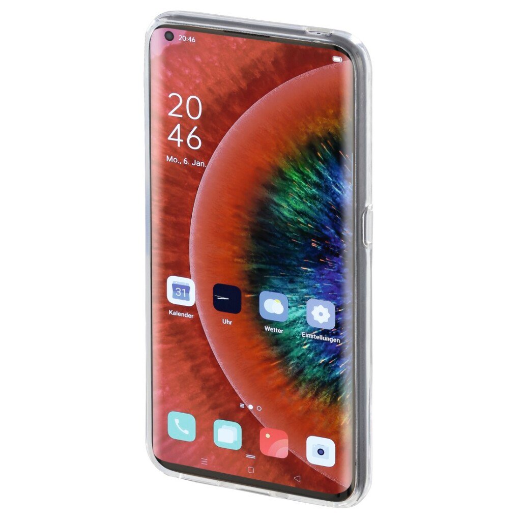 Hama Cover Crystal Clear Voor Oppo Find X2 Pro Transparant - Afbeelding 3