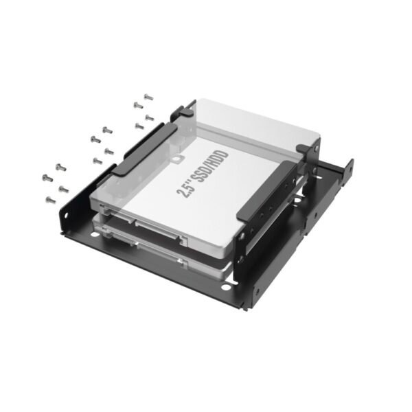 Hama Inbouwframe Voor 2x 2,5 SSD- En HDD-harde Schijven In 3,5 Sleuf - Afbeelding 3