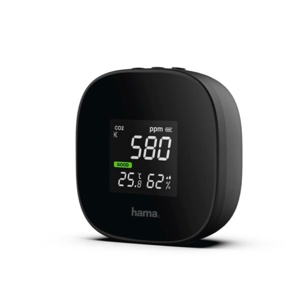 Hama Luchtkwaliteitsmeter Safe CO2- Temperatuur- Vochtigheidsmeting - Afbeelding 3