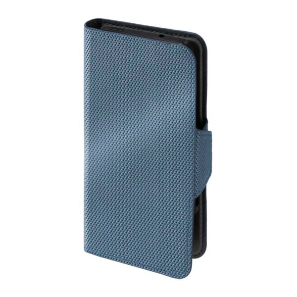 Hama Booklet Smart Move - Metallic Mt. XL App. Tot 7,1 X 14,4 Cm Staalblauw - Afbeelding 2
