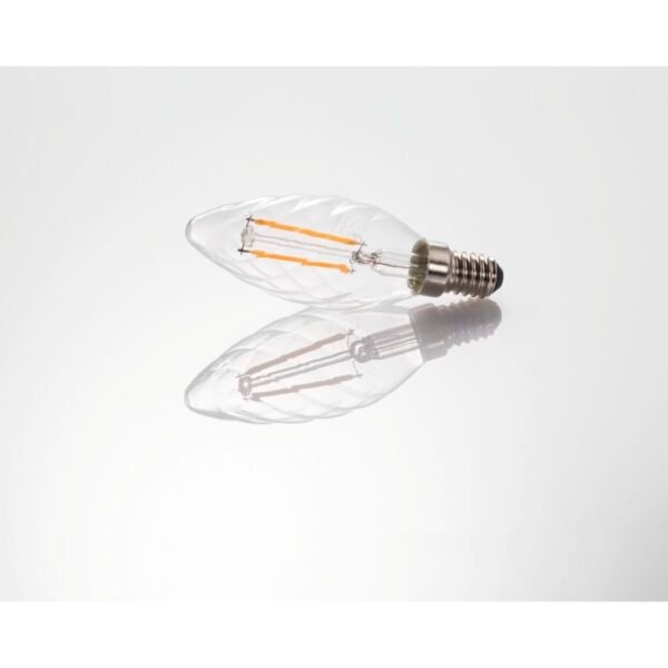 Xavax Led-gloeidraad E14 250lm Vervangt 25W Kaars Gedraaid Warm Wit - Afbeelding 3